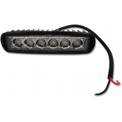 REFLEKTOR LAMPA ROBOCZA LED PROSTOKĄTNA 10-30V 18W